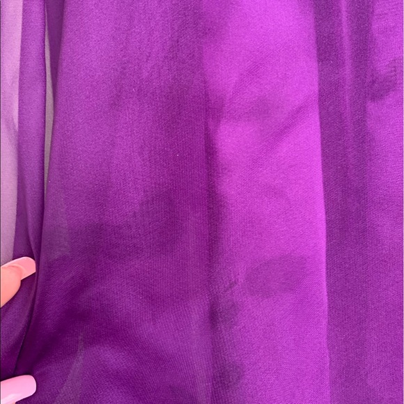 Purple Rhinestone Dress - Picture 4 of 7